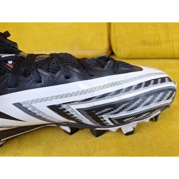 adidas Men\'s Freak Spark 23 Football Cleats Shoe, White/Black (Molded), 11.5 main image 4